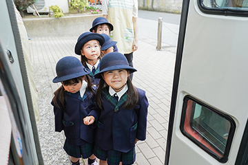 お子様送迎（幼稚園等）